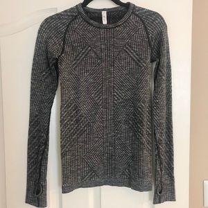 Lululemon Athletica Long Sleeve Ribbed Thermal Top